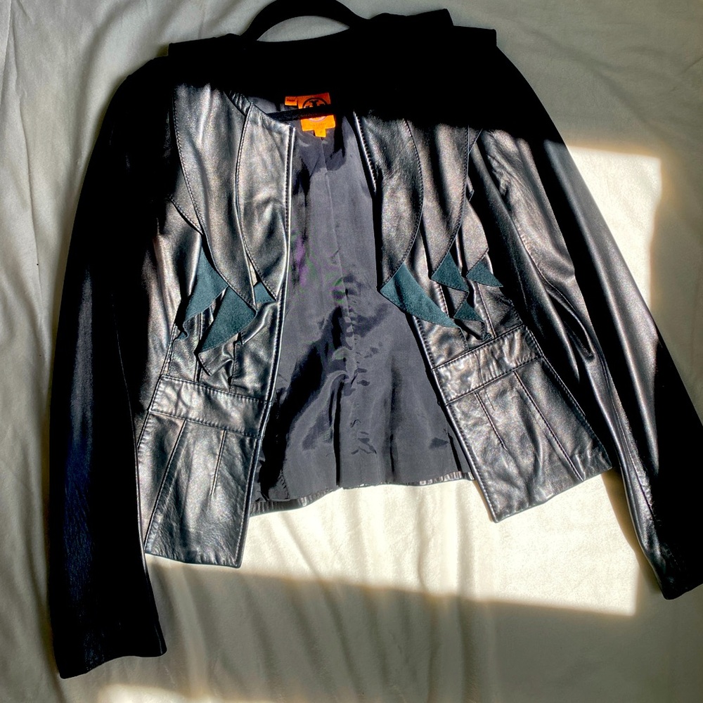 TORY BURCH leather jacket